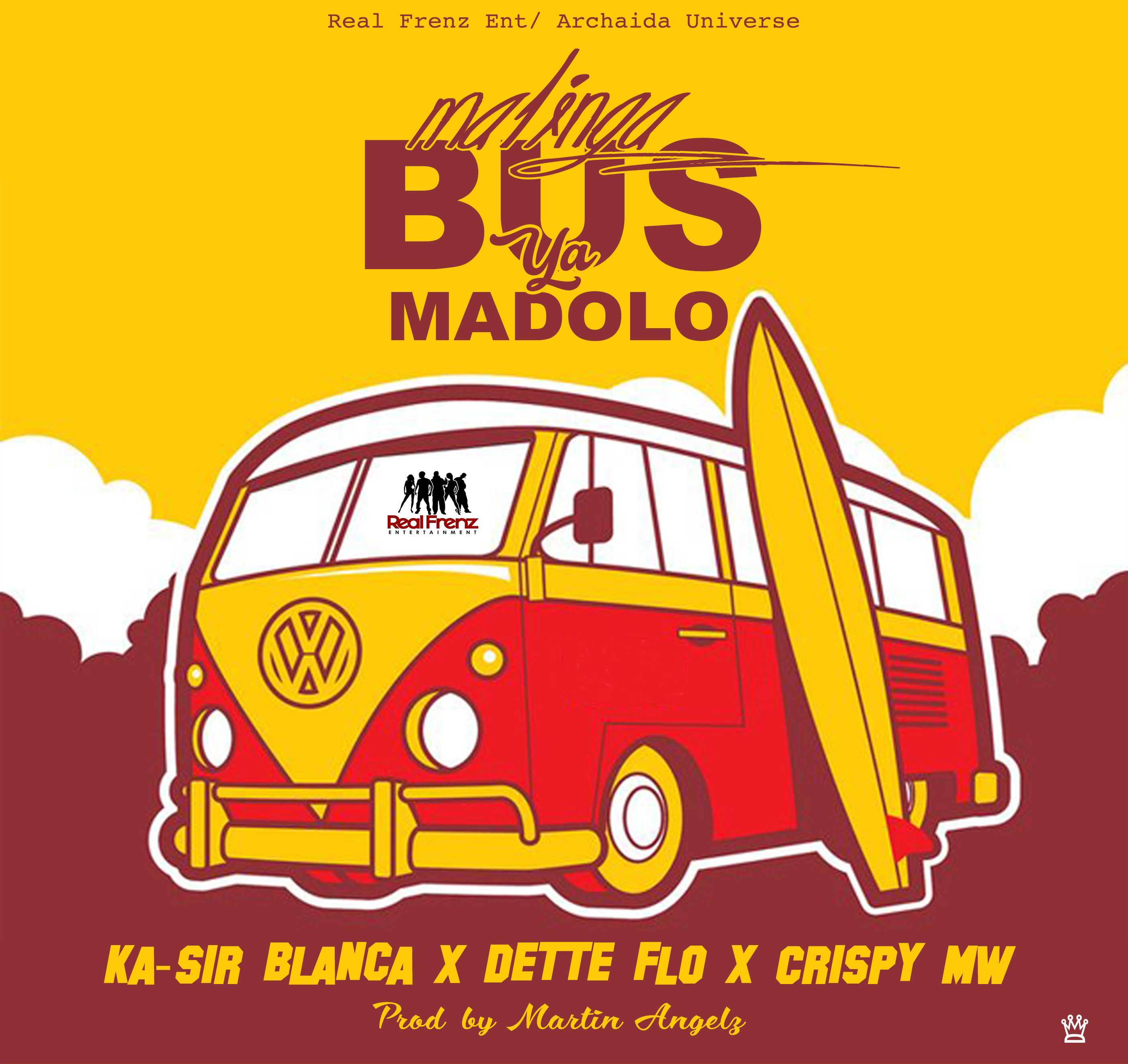 Bus ya Madolo  Prod by Martin Angelz | Malinga ft Dette Flo, Ka-sir Blanca, Crispy MW | XaMuzik