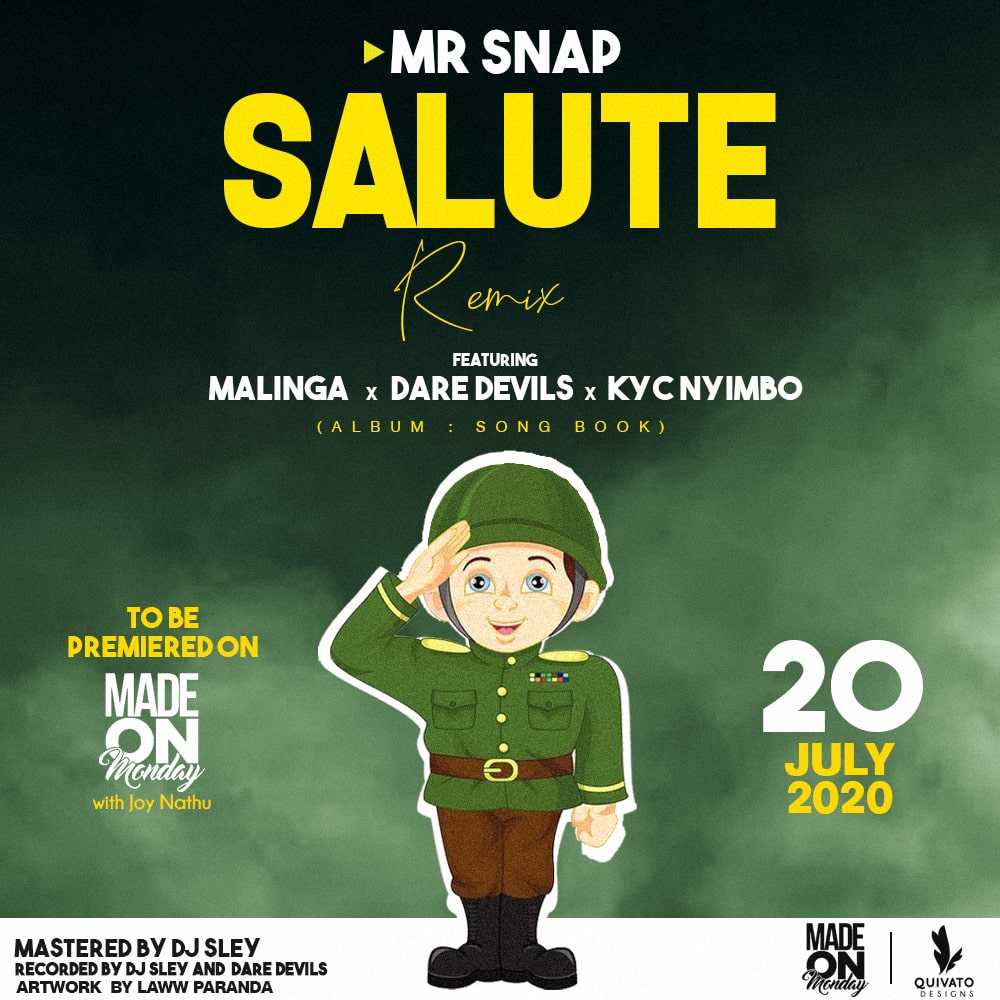 Salute Remix | Mr Snap feat Malinga x Dare Devilz x KYC Nyimbo | XaMuzik