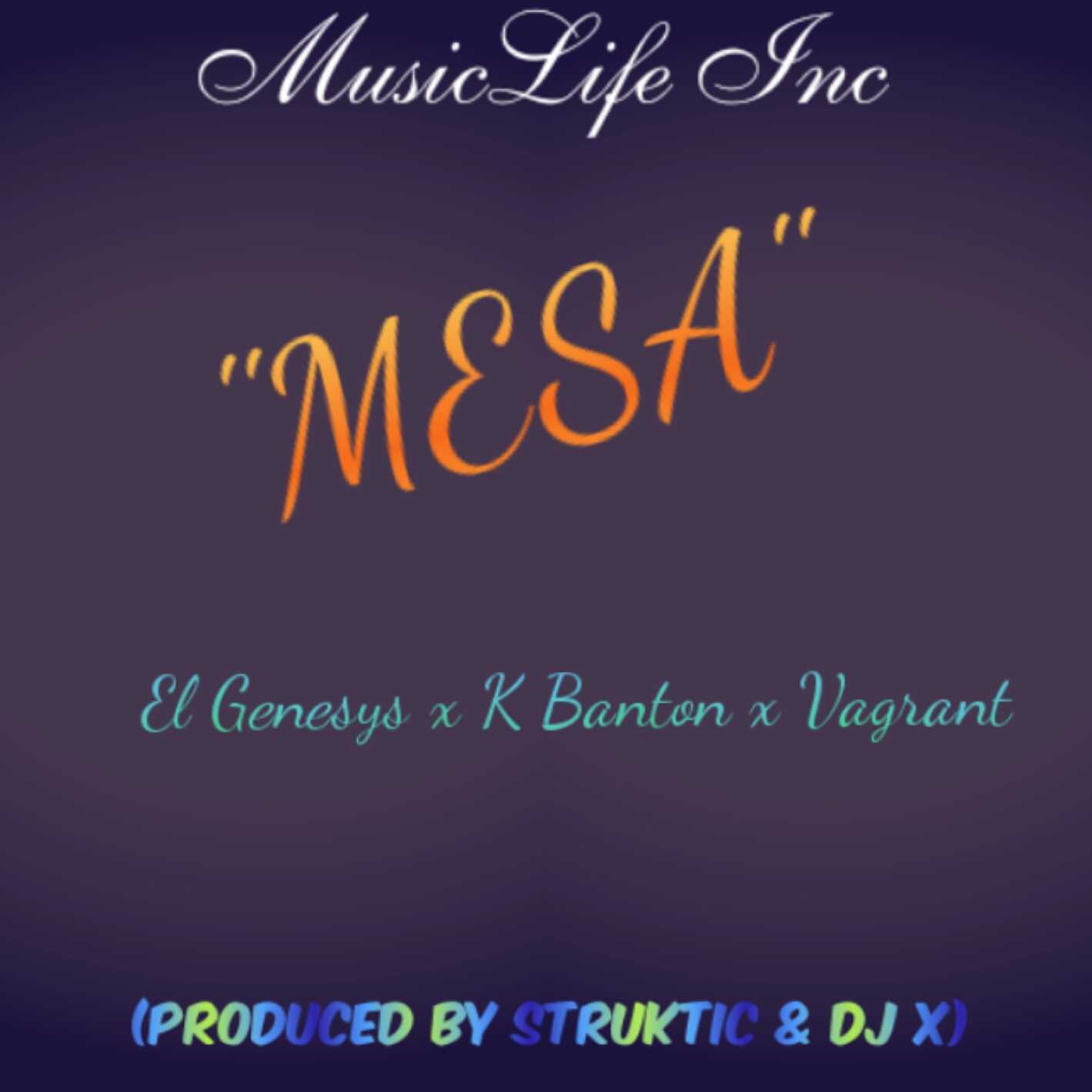 Mesa  Prod by Struktic   DJ X | El Genesys x K Banton x Vagrant | XaMuzik